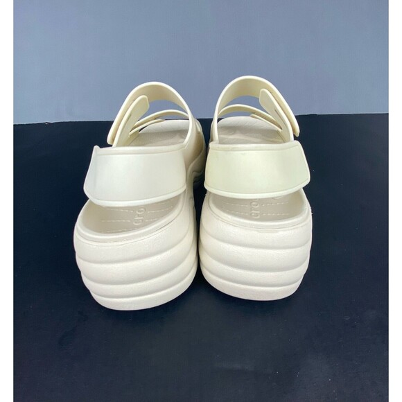 Crocs, Adult, Women's Skyline Sandal size W10 Bone Platform - Picture 15 of 16